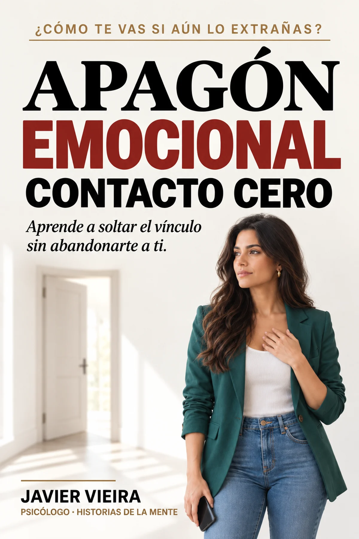 Portada de Apagón emocional · Contacto cero
