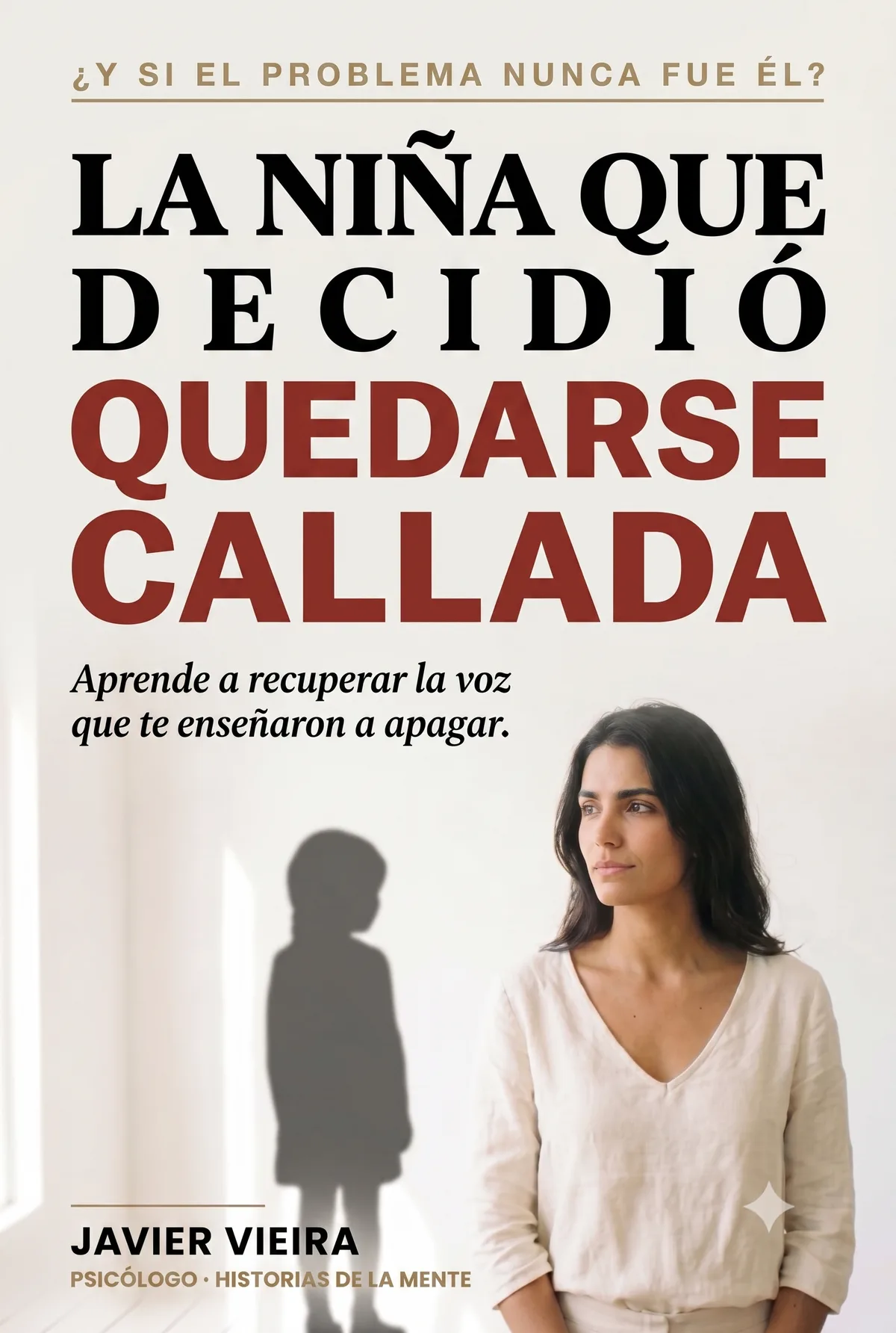 Portada de La niña que decidió quedarse callada